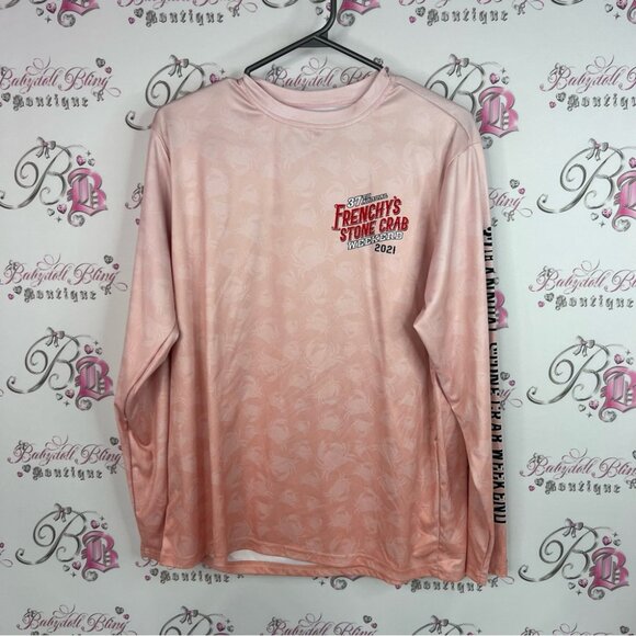 Frenchys long sleeve 37th annual stone crab Florida Long Sleeve Graphic Tee - Picture 2 of 8